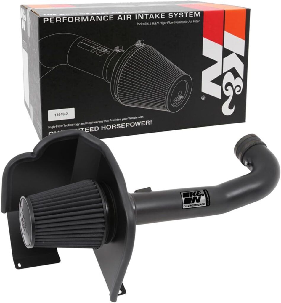 K&N Cold Air Intake Kit: High Performance, Guaranteed to Increase Horsepower